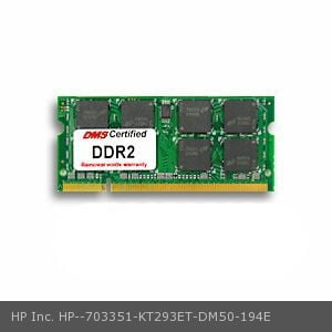KT293ET EliteBook 8530p 2GB DMS Certified Memory 200 Pin DDR2-800 PC2-6400 256x64 CL6 1.8V SODIMM DMS DMS Data Memory Systems Replacement for HP Inc KT293ET EliteBook 8530p 2GB DMS Certified Memory 200 Pin DDR2-800 PC2-6400 256x64 CL6 1.8V SODIMM DMS DMS Data Memory Systems Replacement for HP Inc